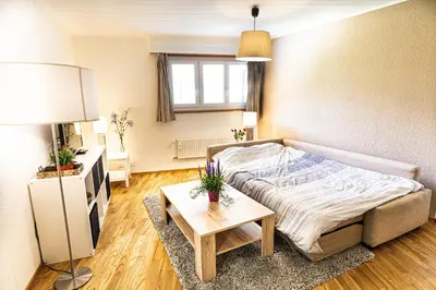 Ein Bett oder Betten in einem Zimmer der Unterkunft Le Clavan
