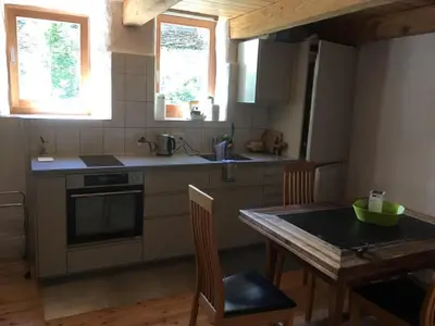 Küche/Küchenzeile in der Unterkunft Rustico Ca d'Damunt