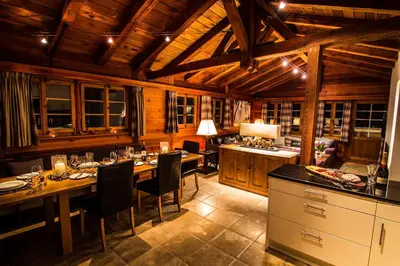 Grundriss der Unterkunft Chalet Feekatz