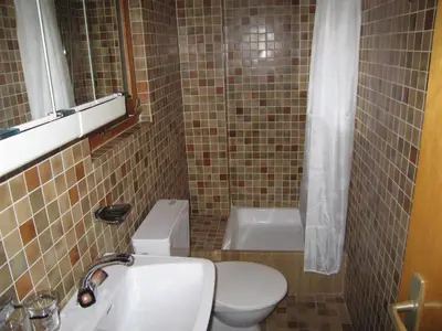 Ein Badezimmer in der Unterkunft Chalet Brune-Haute