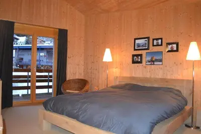 Ein Bett oder Betten in einem Zimmer der Unterkunft Apartment Cristal