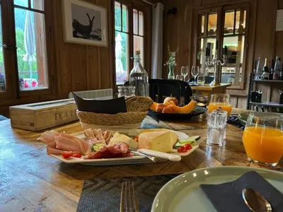 Essen im Chalet oder in der Nähe