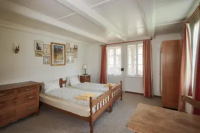 Ein Bett oder Betten in einem Zimmer der Unterkunft CityChalet historic