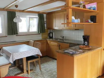Küche/Küchenzeile in der Unterkunft Chalet Petite Fleur