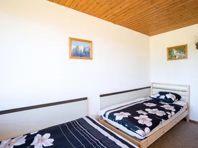 Ein Bett oder Betten in einem Zimmer der Unterkunft Apartment Résidence Dixence-15 by Interhome