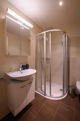 Ein Badezimmer in der Unterkunft Bisi