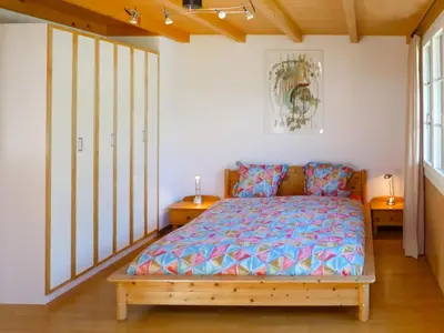Ein Bett oder Betten in einem Zimmer der Unterkunft Apartment Stähli by Interhome