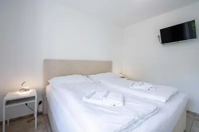 Ein Bett oder Betten in einem Zimmer der Unterkunft Residenza La Serenata