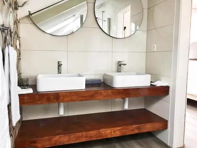 Ein Badezimmer in der Unterkunft Hotel pas de Cheville