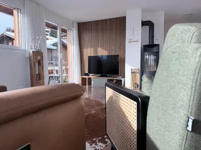 TV/Unterhaltungsangebot in der Unterkunft Bergquelle 2. OG