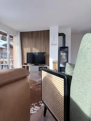 TV/Unterhaltungsangebot in der Unterkunft Bergquelle 2. OG