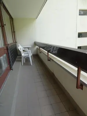 Ein Balkon oder eine Terrasse in der Unterkunft Fortuna 307
