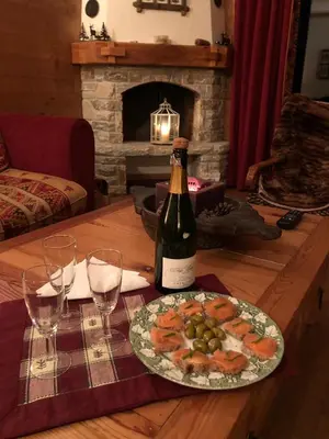 Getränke in der Unterkunft Appartement de Charme, Résidence Seven