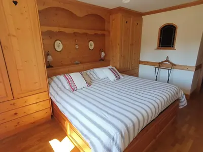 Ein Bett oder Betten in einem Zimmer der Unterkunft Appartement de Charme, Résidence Seven