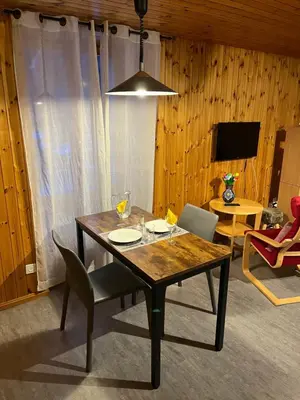 TV/Unterhaltungsangebot in der Unterkunft Au village d'Evolène, très joli studio calme et ensoleillé
