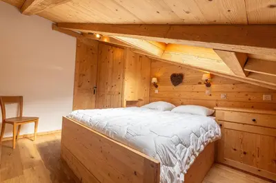 Ein Bett oder Betten in einem Zimmer der Unterkunft Diableret 051 SUBLIME & MOUNTAIN apartment 6 pers by Alpvision Résidences