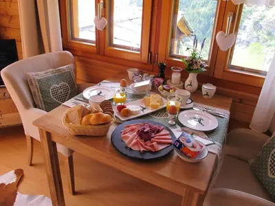 Essen im Bed & Breakfast oder in der Nähe