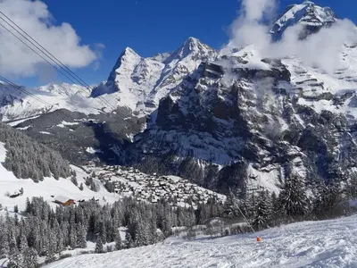 Studio bim Chalet bim Chilchli im Winter