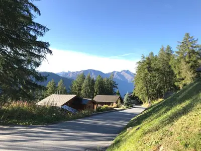 Naturlandschaft in der Nähe der Lodge