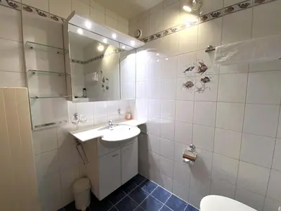 Ein Badezimmer in der Unterkunft Lärchenwald 1706