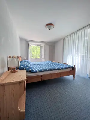 Ein Bett oder Betten in einem Zimmer der Unterkunft Ristorante Albergo All'acqua