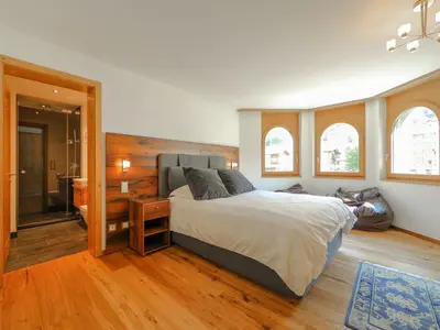 Ein Bett oder Betten in einem Zimmer der Unterkunft Apartment Whymper by Interhome