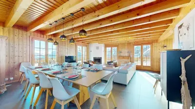 TV/Unterhaltungsangebot in der Unterkunft Narnia SKI IN & SKI OUT chalet 14 pers