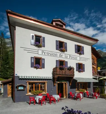 Das Gebäude in dem sich das Hotel befindet