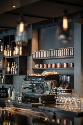 Kaffee-/Teezubehör in der Unterkunft Revier Mountain Lodge Adelboden