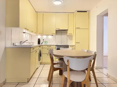Küche/Küchenzeile in der Unterkunft Apartment Sion Center