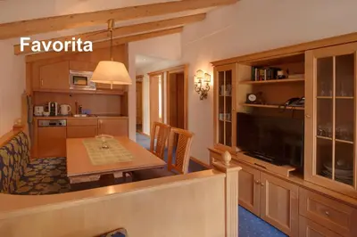 Küche/Küchenzeile in der Unterkunft Swissflair Apartments