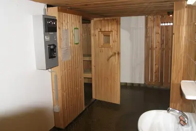 Küche/Küchenzeile in der Unterkunft Les Collons1800- Bel appart 2pièces-4 pers-piscine-sauna-parking int-Wifi gratuit