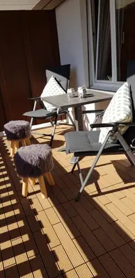 Grundriss der Unterkunft Modernes Wohlfühlstudio im Haus Eldorado mit Traumaussicht