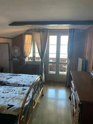 Ein Sitzbereich in der Unterkunft Hotel Rössli