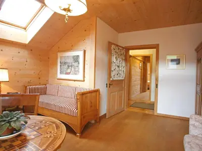 Ein Sitzbereich in der Unterkunft Apartment Pfander by Interhome