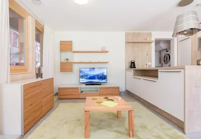 Küche/Küchenzeile in der Unterkunft Chalet Belmont