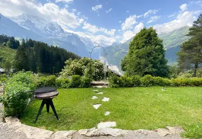 Naturlandschaft in der Nähe des Chalets