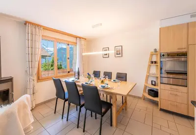 Küche/Küchenzeile in der Unterkunft Chalet Panorama