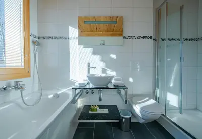 Ein Badezimmer in der Unterkunft Chalet Stella Penthouse Residence