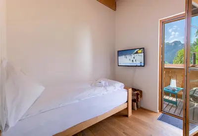 TV/Unterhaltungsangebot in der Unterkunft Panoramapark Soleil Chalet E