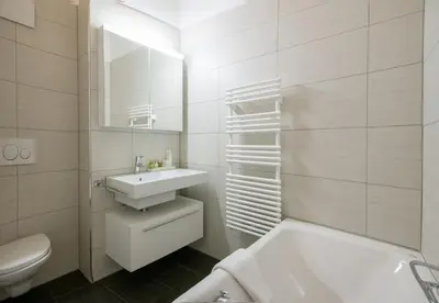 Ein Badezimmer in der Unterkunft Panoramapark Soleil Chalet E