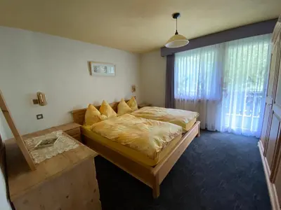 Ein Bett oder Betten in einem Zimmer der Unterkunft Chalet Alm