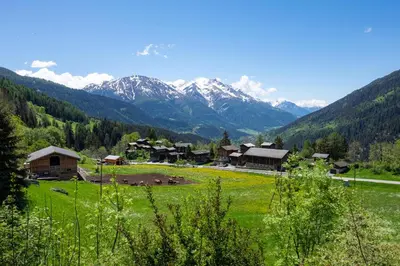 Naturlandschaft in der Nähe der Ferienwohnung