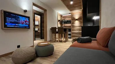 TV/Unterhaltungsangebot in der Unterkunft Les Cerfs - Appartement & Studio - ANZERE
