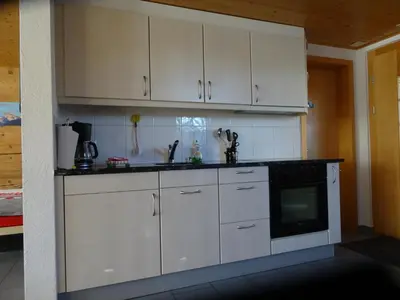 Küche/Küchenzeile in der Unterkunft Holidayapartment Sydach