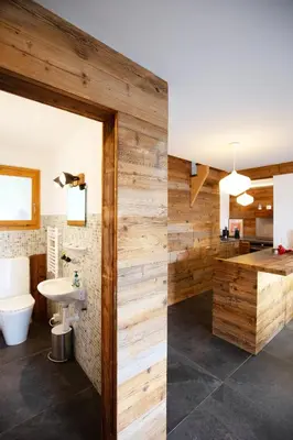 Ein Badezimmer in der Unterkunft Chalet Bissetrot
