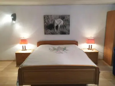 Ein Bett oder Betten in einem Zimmer der Unterkunft Apartment Studio Poli by Interhome