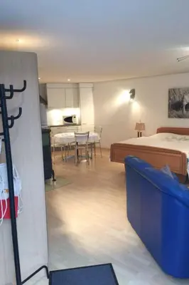 Küche/Küchenzeile in der Unterkunft Apartment Studio Poli by Interhome