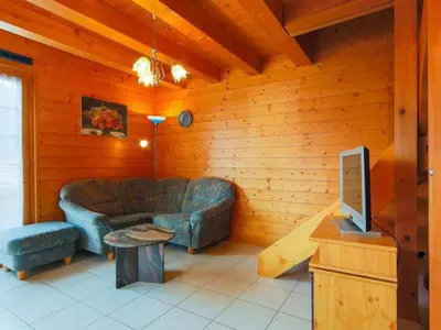 Ein Sitzbereich in der Unterkunft Apartment Stubulti by Interhome