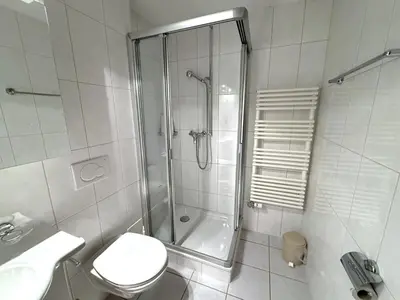 Ein Badezimmer in der Unterkunft Lärchenwald 610